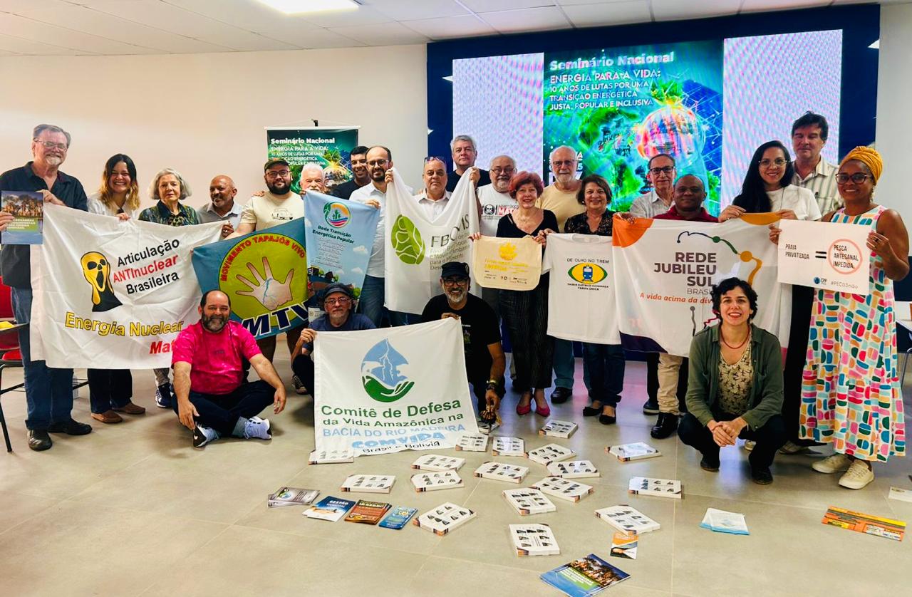 Seminário Nacional “Energia para a Vida” celebra 10 anos de resistência e conquistas